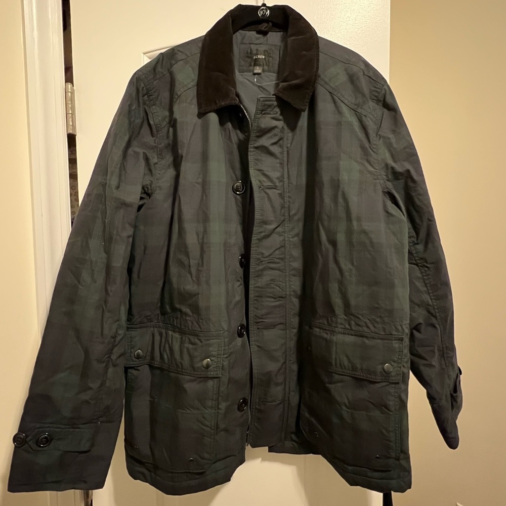 Jcrew Mens Plaid Jacket